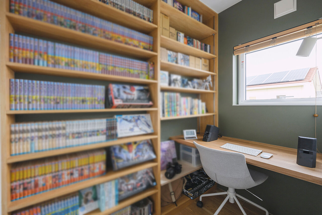 北王 【光が巡る明るい家】美しいアイランドキッチンが、空間をシックに飾るの建築実例画像6