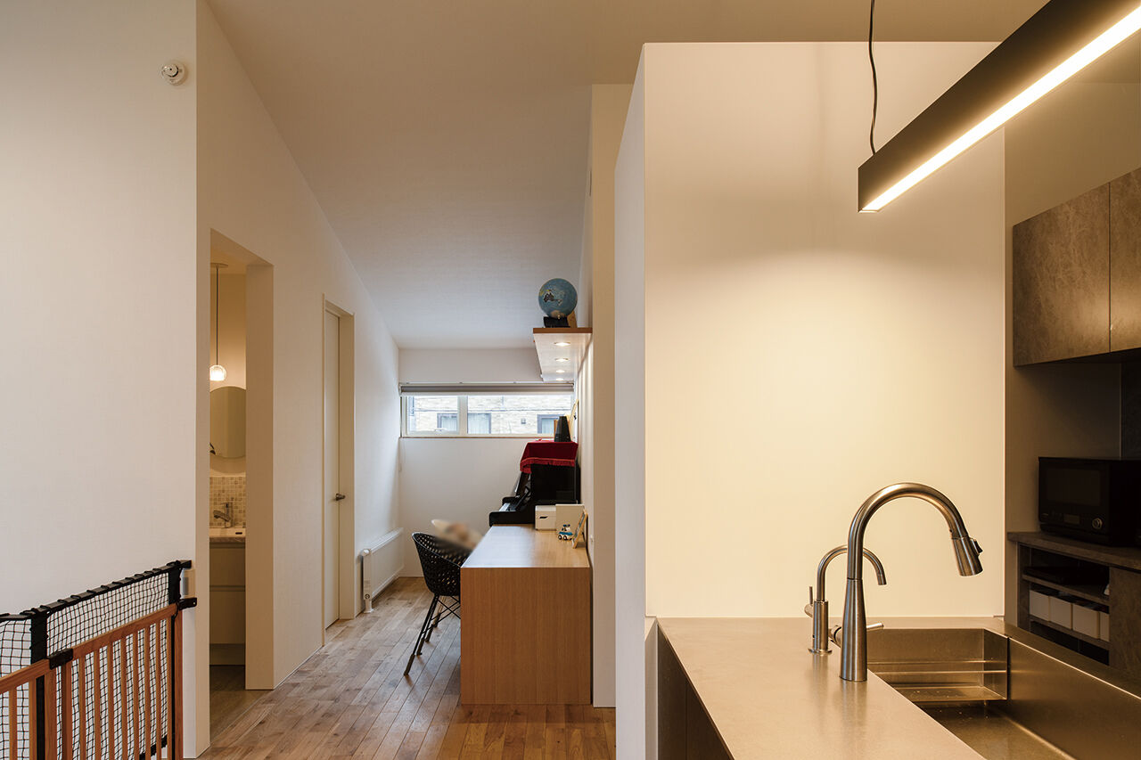 北王 【勾配天井がある家】遊びも勉強も、これからを考えた子育てファミリーの家づくりの建築実例画像4