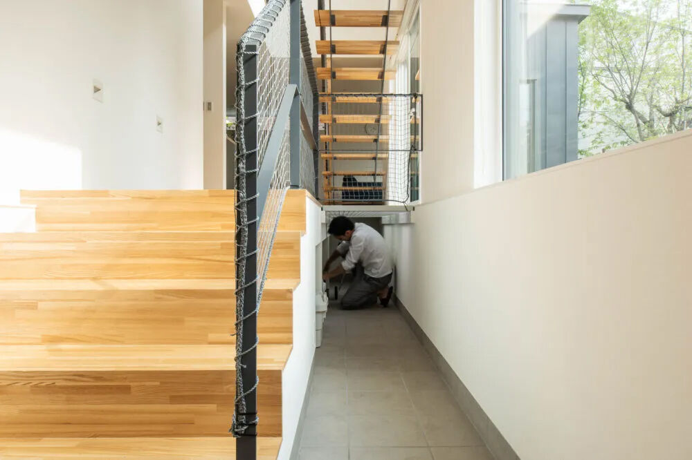 北王 【傾斜地にある家】春夏秋冬、それぞれの季節を楽しめる2.5階建ての住まいの建築実例画像9