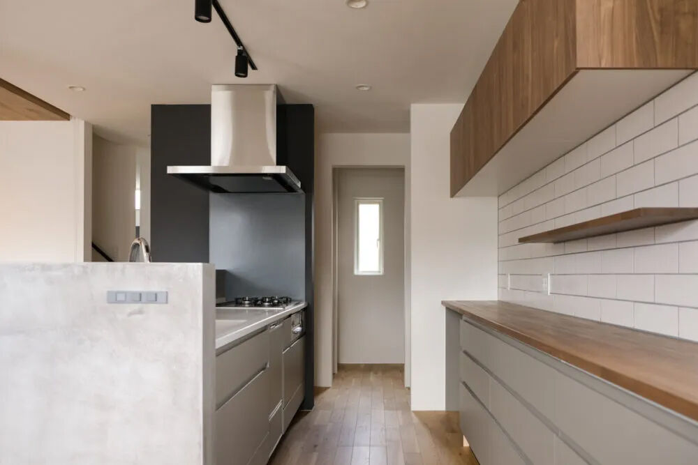 北王 【多様な質感を持つ家】外観から内装の隅々に至るまで、統一感を考慮の建築実例画像5