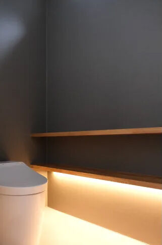 北王 【多様な質感を持つ家】外観から内装の隅々に至るまで、統一感を考慮の建築実例画像8