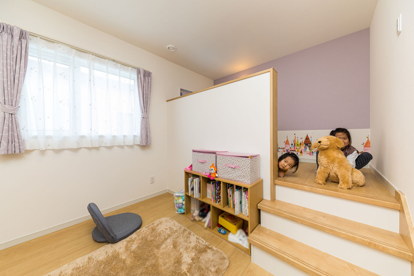 サイトーホーム こどもの遊び心を伸ばして育む「アソビバ」のある家の建築実例画像2