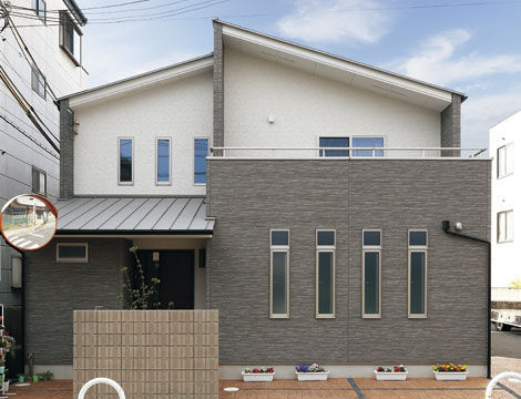 アトリエＳｕｍｉｋａ―住処―　創美建築企画　 ビルトインガレージでリビングから愛車を眺める。こだわりを実現した住まい/間取りを工夫/おしゃれな家の建築実例画像9