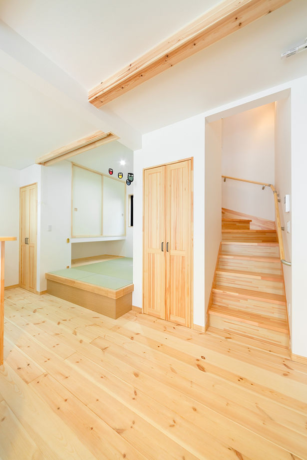 アトリエＳｕｍｉｋａ―住処―　創美建築企画　 【京都市/自然素材/1000万円台/間取り】自然素材の優しさに包まれて、心地よく暮らす木の住まいの建築実例画像4