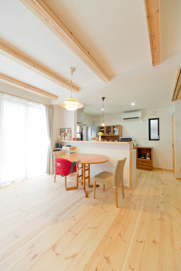 アトリエＳｕｍｉｋａ―住処―　創美建築企画　 【京都市/自然素材/1000万円台/間取り】自然素材の優しさに包まれて、心地よく暮らす木の住まいの建築実例画像5