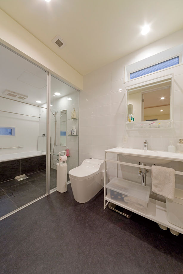 アトリエＳｕｍｉｋａ―住処―　創美建築企画　 【京都市/インナーガレージ/2000万円台/間取り】ガレージからロフトまで、ひとつながり。建築士の自邸の建築実例画像6