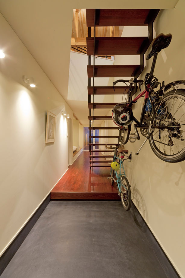 アトリエＳｕｍｉｋａ―住処―　創美建築企画　 【京都市/インナーガレージ/2000万円台/間取り】ガレージからロフトまで、ひとつながり。建築士の自邸の建築実例画像7