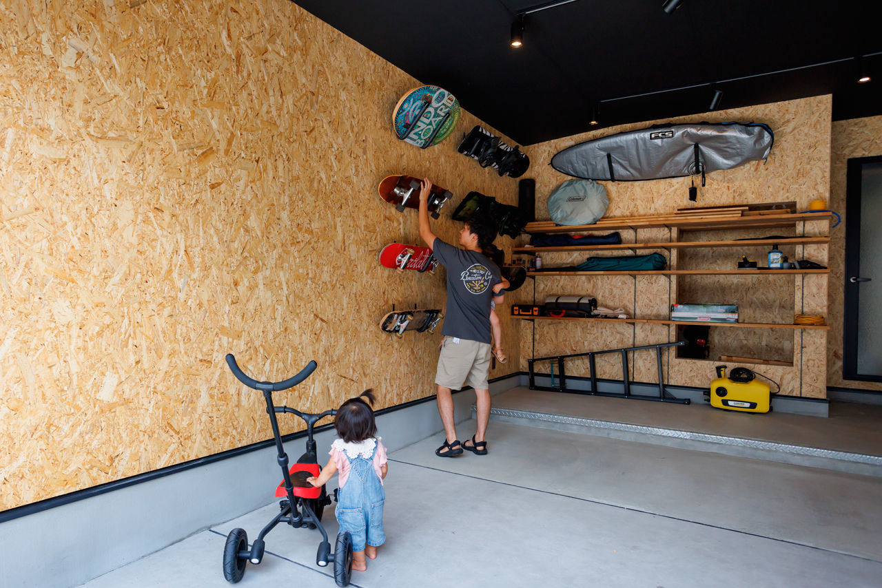 いい家つくる。善匠 【2000万円台｜ガレージハウス｜間取り有】アウトドア好きな夫妻が建てた広い庭×ガレージ×家事ラクな家の建築実例画像4