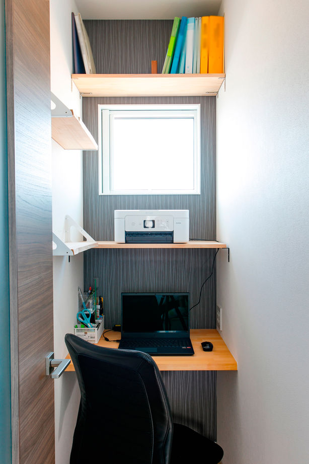 いい家つくる。善匠 【2000万円台｜インナーガレージ｜間取り有】外観はかっこよく！20代で建てた木のぬくもりに癒される家の建築実例画像6