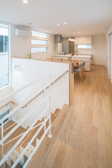 大きな森　永井工業 2階リビングで家族のコミュニケーションが弾む家の建築実例画像4