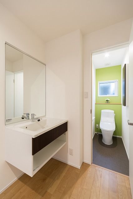 大きな森　永井工業 2階リビングで家族のコミュニケーションが弾む家の建築実例画像9