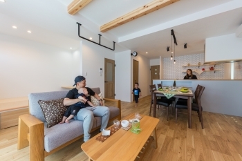 大きな森　永井工業 遊び心と工夫の詰まったヴィンテージスタイルのスタイリッシュなお家の建築実例画像1