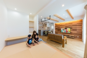 大きな森　永井工業 遊び心と工夫の詰まったヴィンテージスタイルのスタイリッシュなお家の建築実例画像2