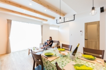 大きな森　永井工業 遊び心と工夫の詰まったヴィンテージスタイルのスタイリッシュなお家の建築実例画像3