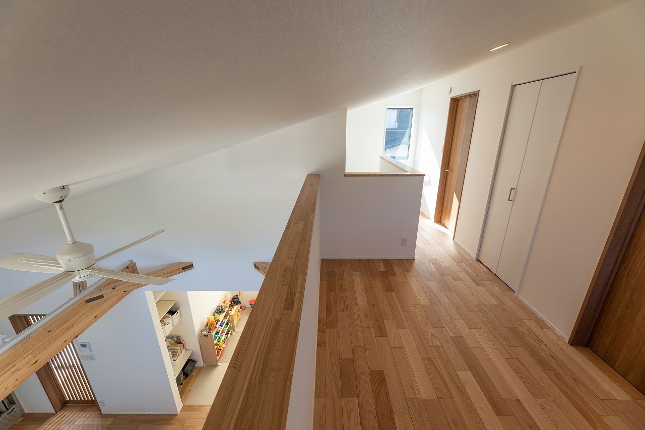 大きな森　永井工業 1階に夫婦の生活動線を集中させた暮らしやすい家の建築実例画像6