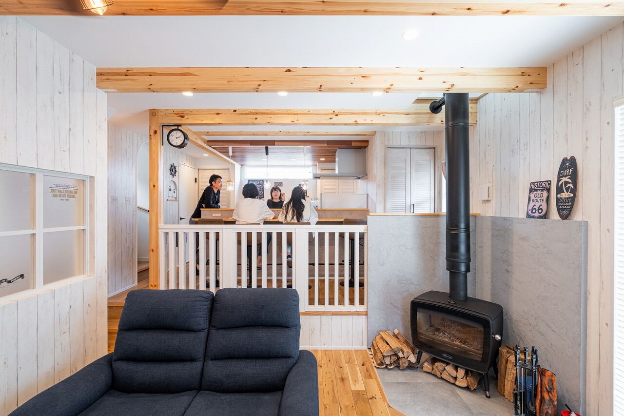 大きな森　永井工業 カバードポーチで毎日の暮らしを楽しむの建築実例画像4