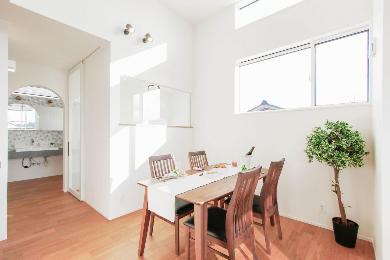 大きな森　永井工業 2階リビングの星望む家の建築実例画像7