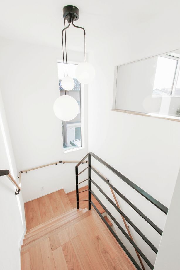 大きな森　永井工業 2階リビングの星望む家の建築実例画像9