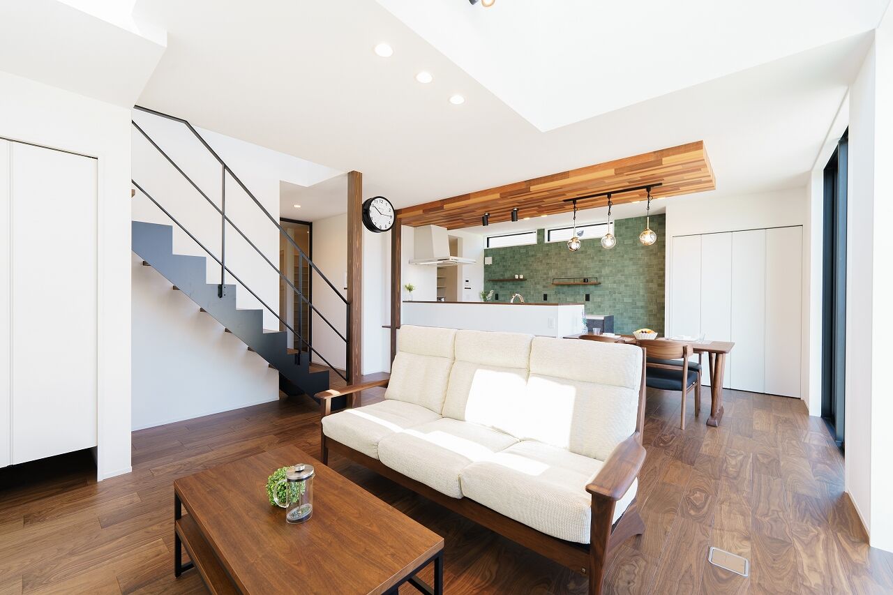 大きな森　永井工業 共働き夫婦の理想のマイホームの建築実例画像2