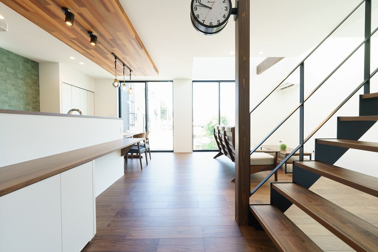 大きな森　永井工業 共働き夫婦の理想のマイホームの建築実例画像4