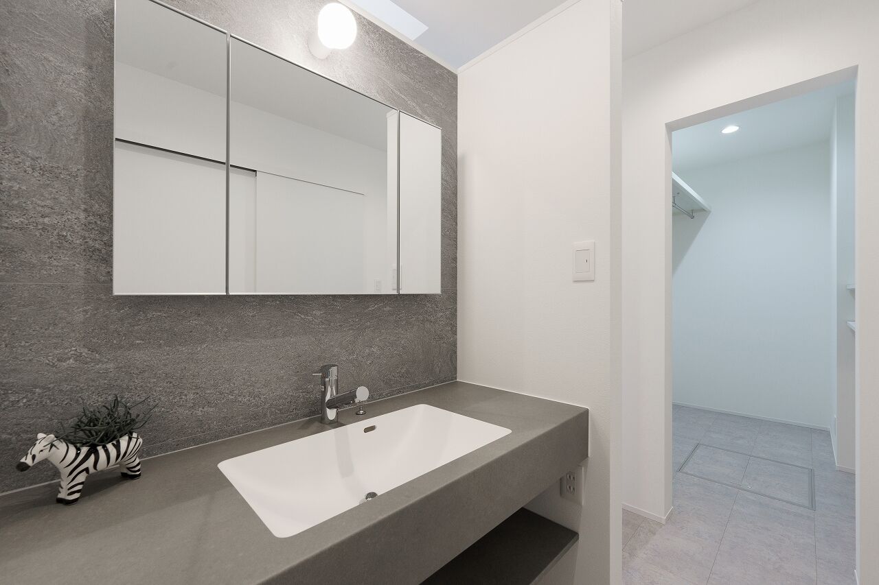 大きな森　永井工業 ファミクロを中心に配置。美しさと実用性が両立する住まいの建築実例画像6