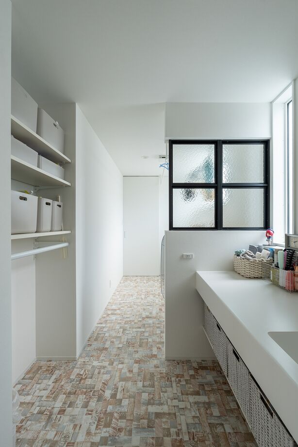 大きな森　永井工業 ダウンリビングと『ロー』の暮らしの建築実例画像7