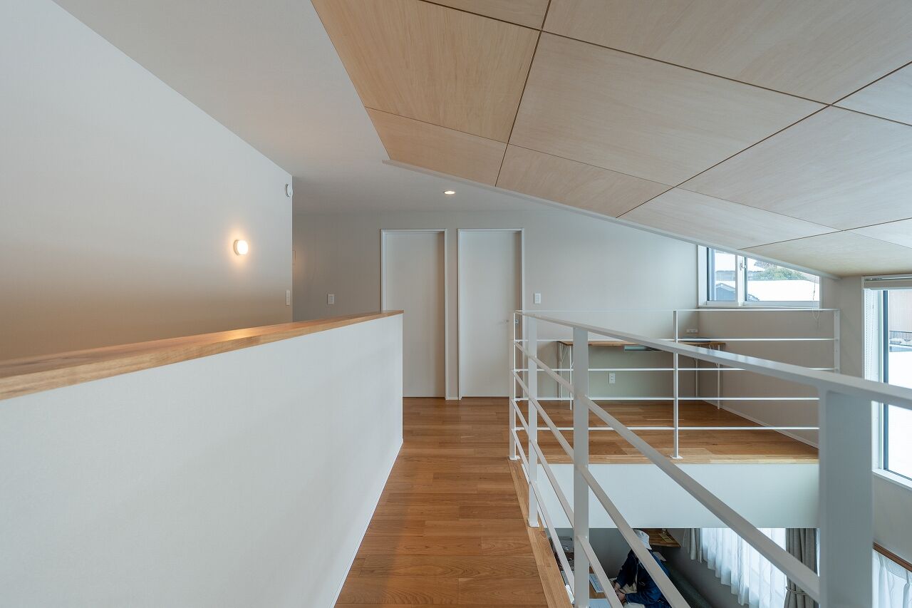 大きな森　永井工業 ダウンリビングと『ロー』の暮らしの建築実例画像8