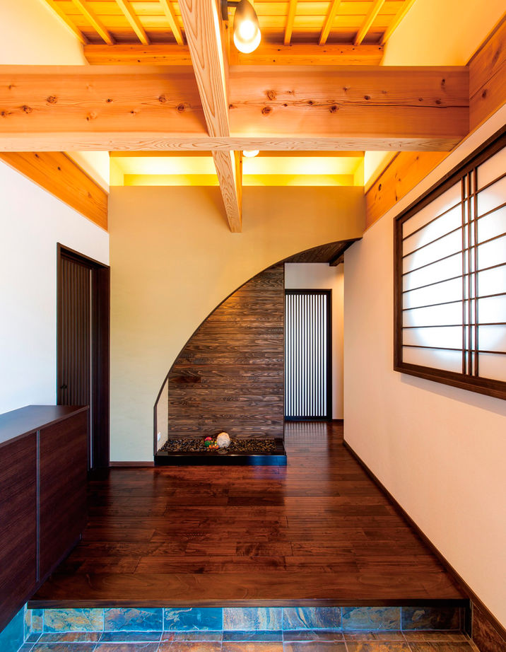 TDホーム静岡西　ウエストンホームズ ［静岡市｜30坪未満｜コンパクトな平屋】まるで京町屋「家ではほとんど掘りごたつで過ごしています」の建築実例画像2