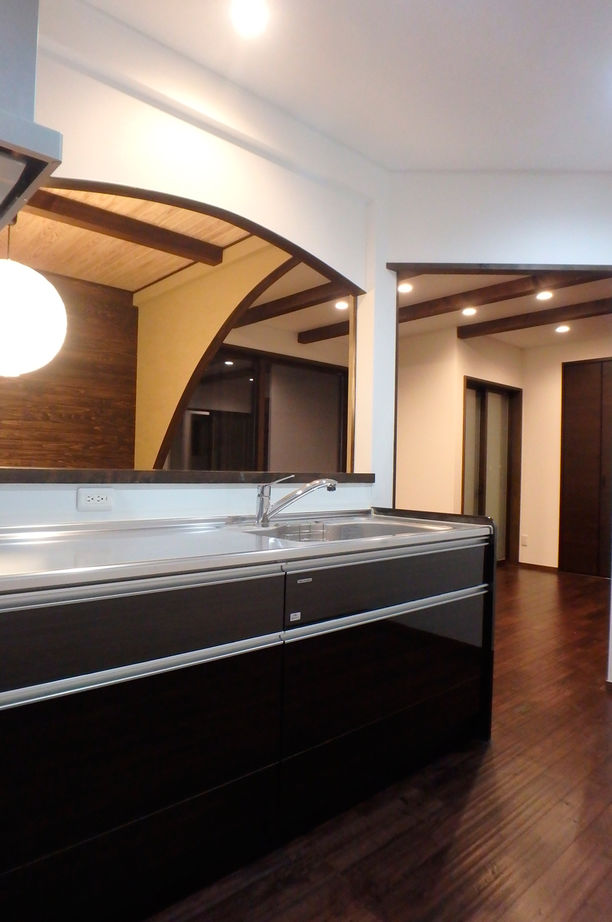 TDホーム静岡西　ウエストンホームズ ［静岡市｜30坪未満｜コンパクトな平屋】まるで京町屋「家ではほとんど掘りごたつで過ごしています」の建築実例画像5