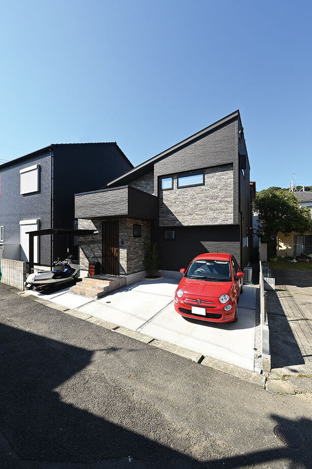 TDホーム静岡西　ウエストンホームズ 【静岡市｜1000万円台｜21.2坪｜平屋ライク】１階で暮らしが完結♪愛犬と暮らすレトロモダンな無垢の家の建築実例画像2