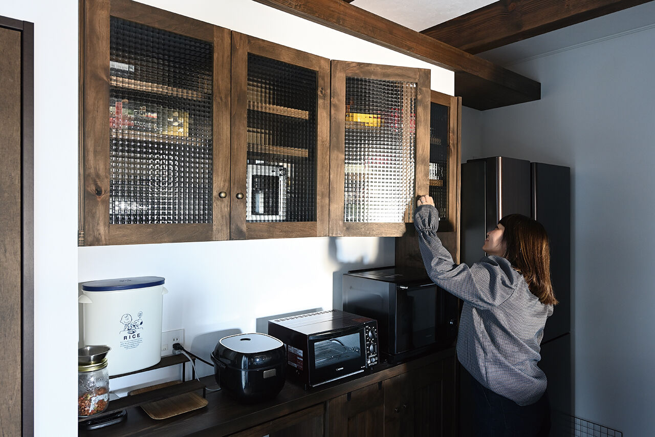 TDホーム静岡西　ウエストンホームズ 【静岡市｜1000万円台｜21.2坪｜平屋ライク】１階で暮らしが完結♪愛犬と暮らすレトロモダンな無垢の家の建築実例画像5