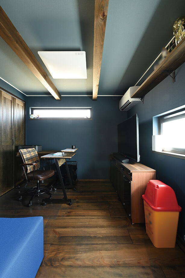 TDホーム静岡西　ウエストンホームズ 【静岡市｜1000万円台｜21.2坪｜平屋ライク】１階で暮らしが完結♪愛犬と暮らすレトロモダンな無垢の家の建築実例画像6