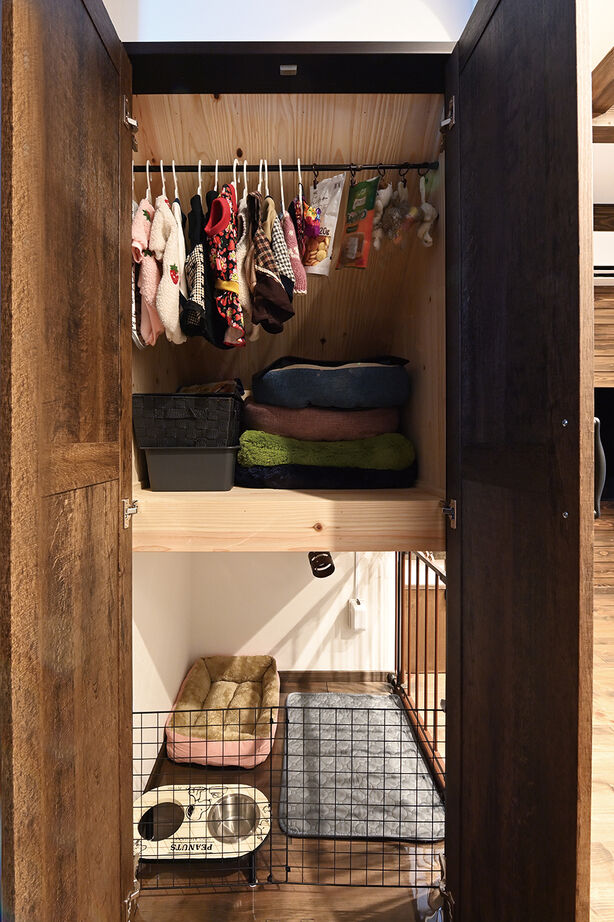 TDホーム静岡西　ウエストンホームズ 【静岡市｜1000万円台｜21.2坪｜平屋ライク】１階で暮らしが完結♪愛犬と暮らすレトロモダンな無垢の家の建築実例画像8