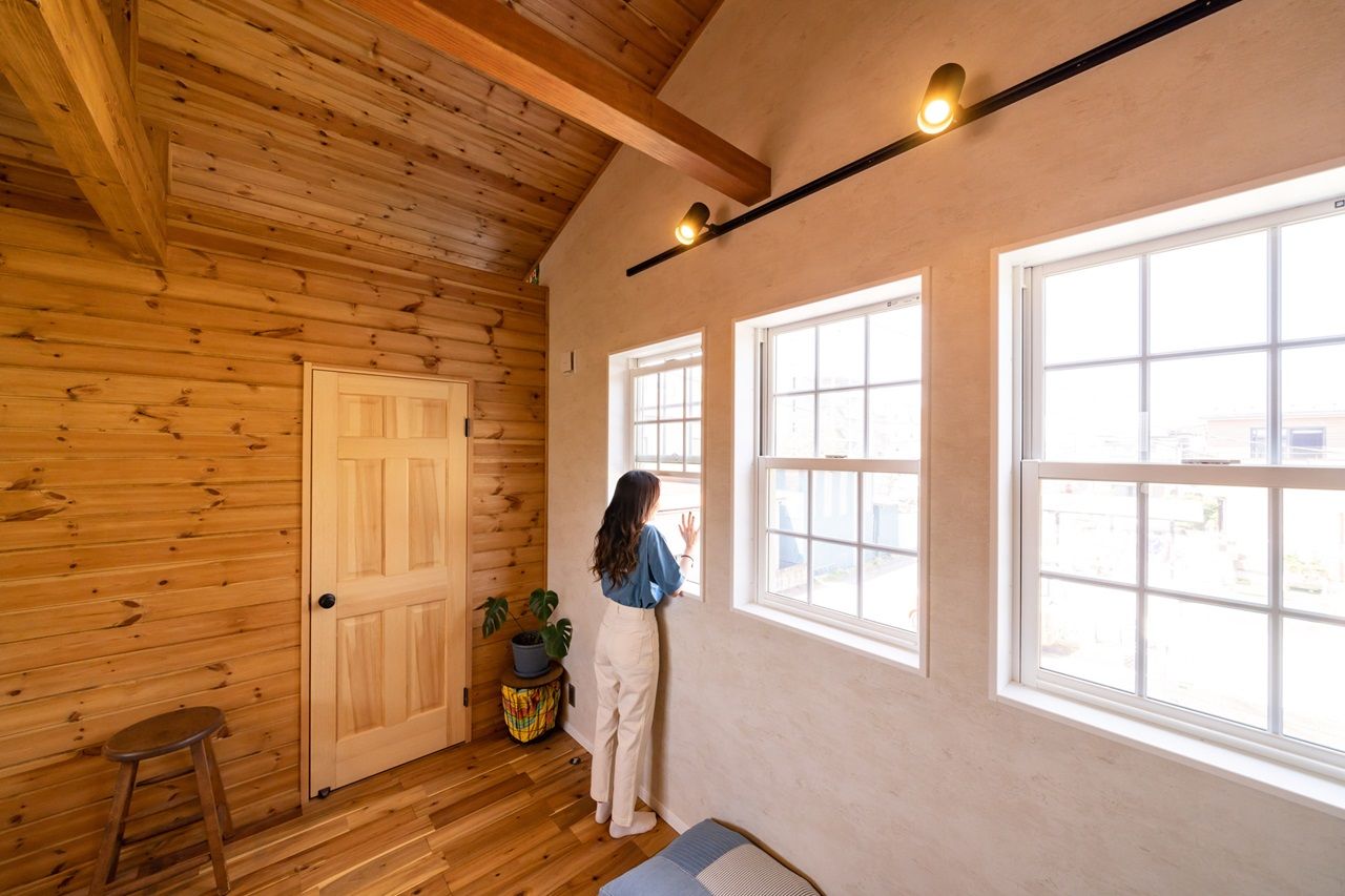 ash/佐藤工務店 【相模原市｜1000万円台｜一人暮らし】ビルドインガレージで、アメリカンスタイルの暮らしを楽しむ家の建築実例画像7