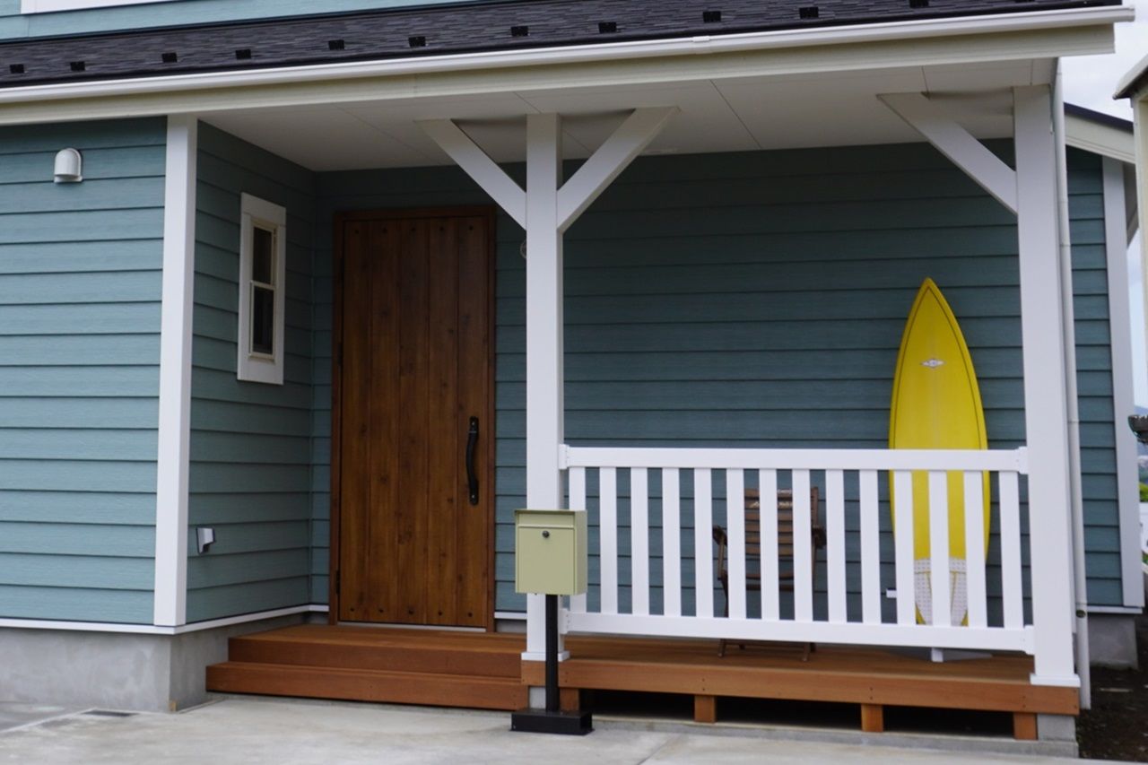 ash/佐藤工務店 【相模原市｜カバードポーチ｜二世帯住宅】間取りの工夫で、家族みんなの気配を感じられるアメリカンハウスの建築実例画像10