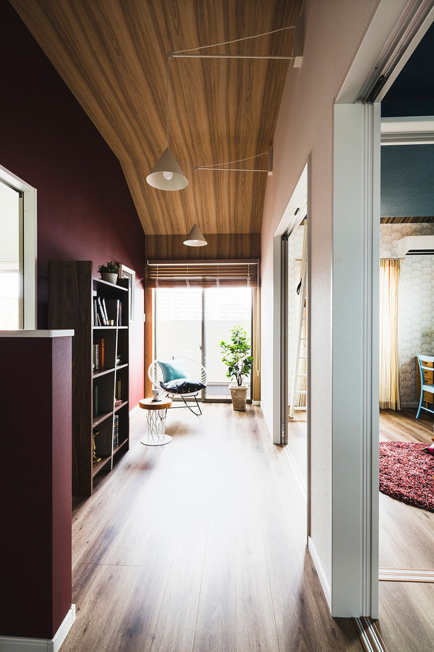 高橋開発の注文住宅 【大阪/2300万円台/2階建て/ロジア/間取り図有】中庭で存分に遊べるカリフォルニアスタイルのお家の建築実例画像4