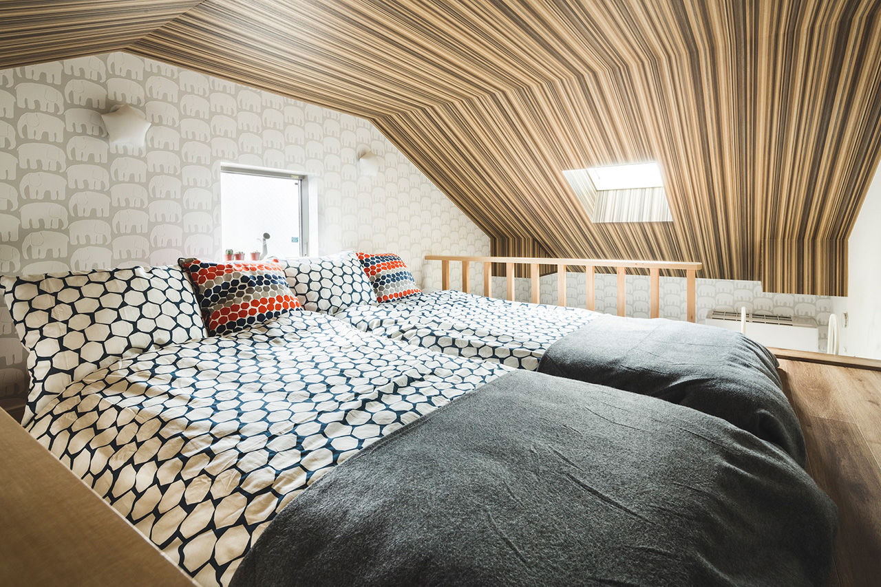 高橋開発の注文住宅 【大阪/2300万円台/2階建て/ロジア/間取り図有】中庭で存分に遊べるカリフォルニアスタイルのお家の建築実例画像7