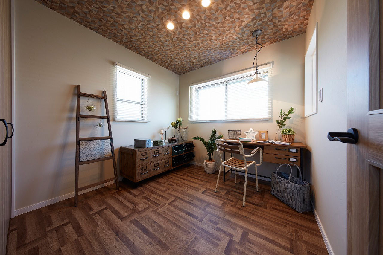 高橋開発の注文住宅 【大阪/2100万円台/2階建て/吹抜け/30坪/間取り図有】畳コーナーとLDKで20畳の自然光をたっぷり感じるお家の建築実例画像8