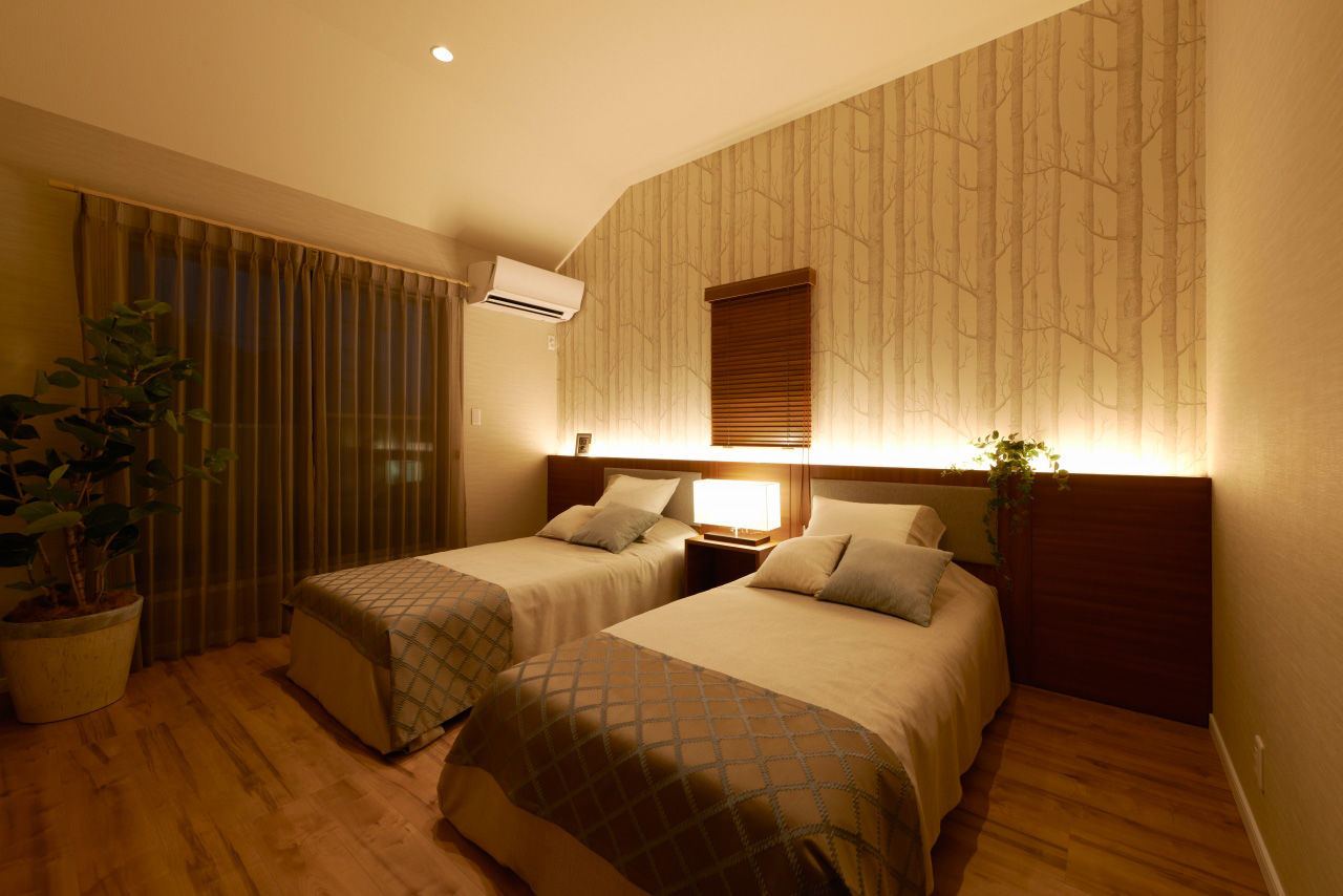 高橋開発の注文住宅 【大阪/2200万円台/2階建て/ロジア/間取り図有】約10畳ものロジアを設けた豊かな時間を過ごせる家の建築実例画像6