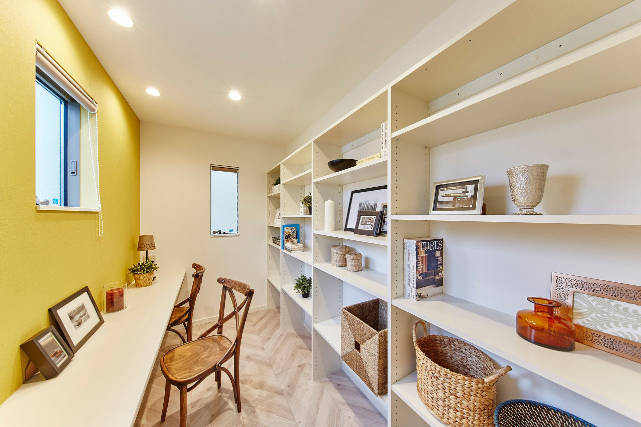 高橋開発の注文住宅 【大阪/2300万円台/中庭/延床33坪/間取り図有】土間収納やWICと収納充実でスッキリ暮らせる住まいの建築実例画像8