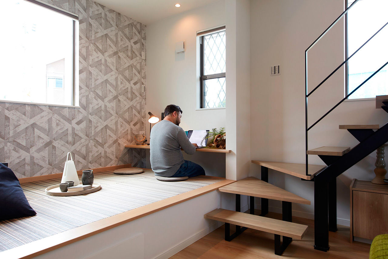 高橋開発の注文住宅 【大阪/2600万円台/延床32坪/間取り図有】ダイニングでの過ごし方を大切に考えた開放感溢れるくつろぎの家の建築実例画像4