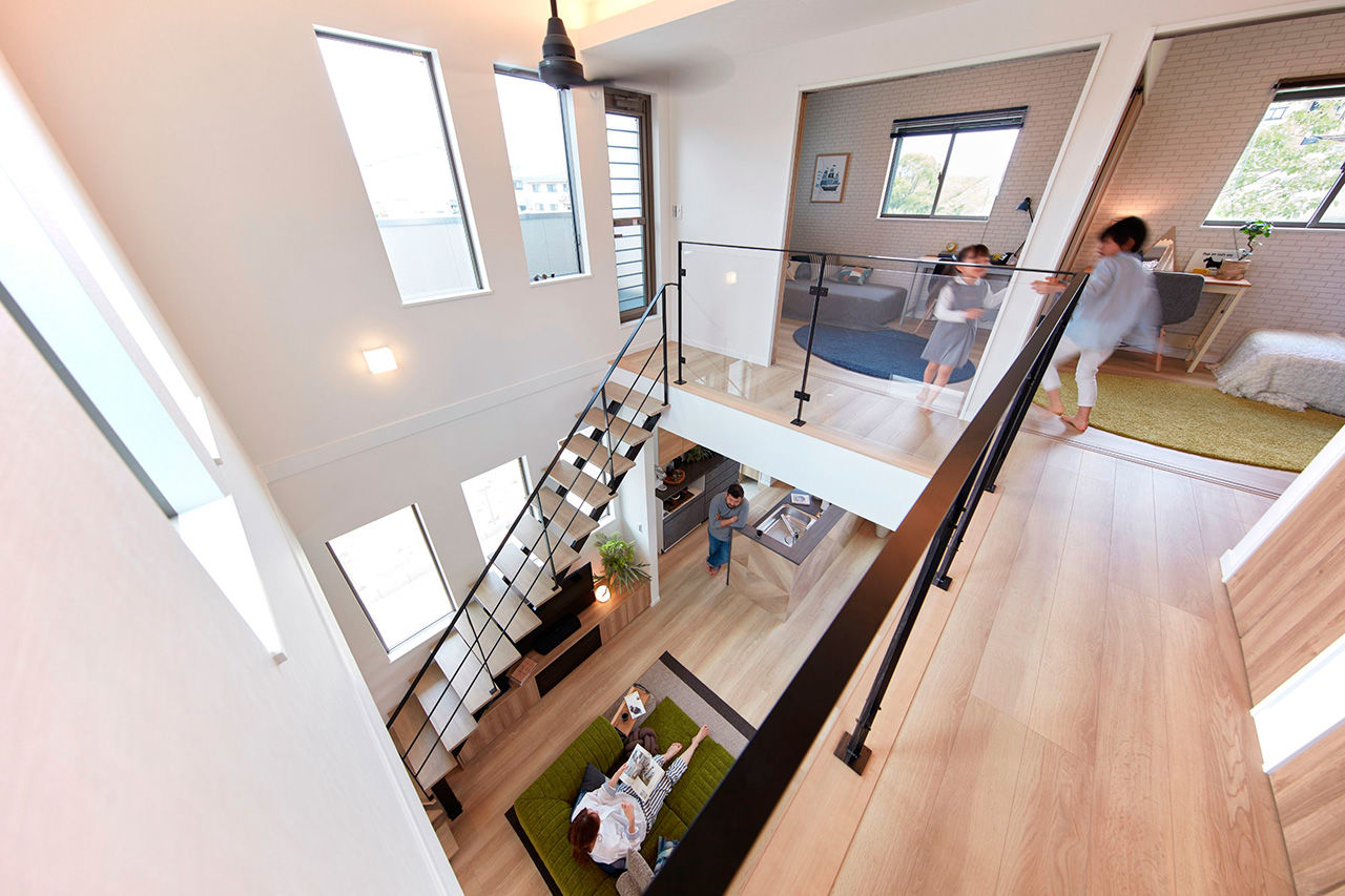 高橋開発の注文住宅 【大阪/2600万円台/延床32坪/間取り図有】ダイニングでの過ごし方を大切に考えた開放感溢れるくつろぎの家の建築実例画像6