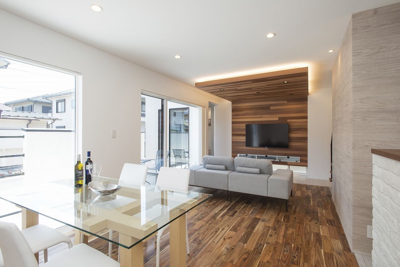 シブサワスタイル アカシアの香りがリビングを包む、五感に刺激と安らぎをもたらす住まいの建築実例画像1