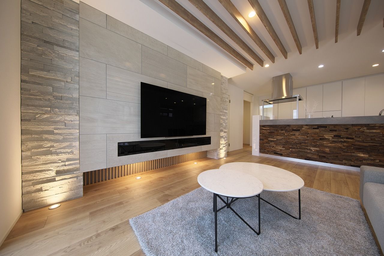 シブサワスタイル リゾートモダンな雰囲気漂う、高級感と洗練感が漂う二世帯住宅の建築実例画像5