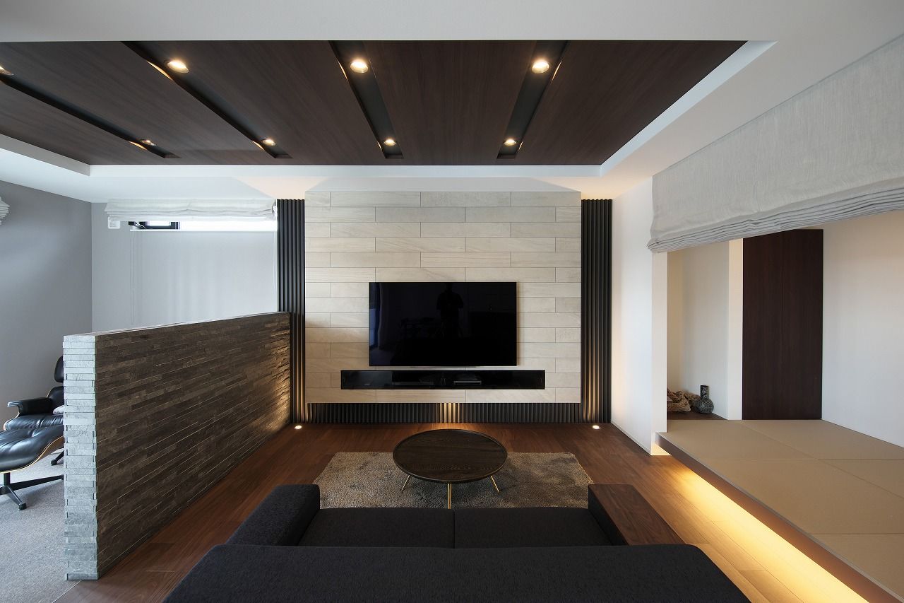 シブサワスタイル リゾートモダンな雰囲気漂う、高級感と洗練感が漂う二世帯住宅の建築実例画像8