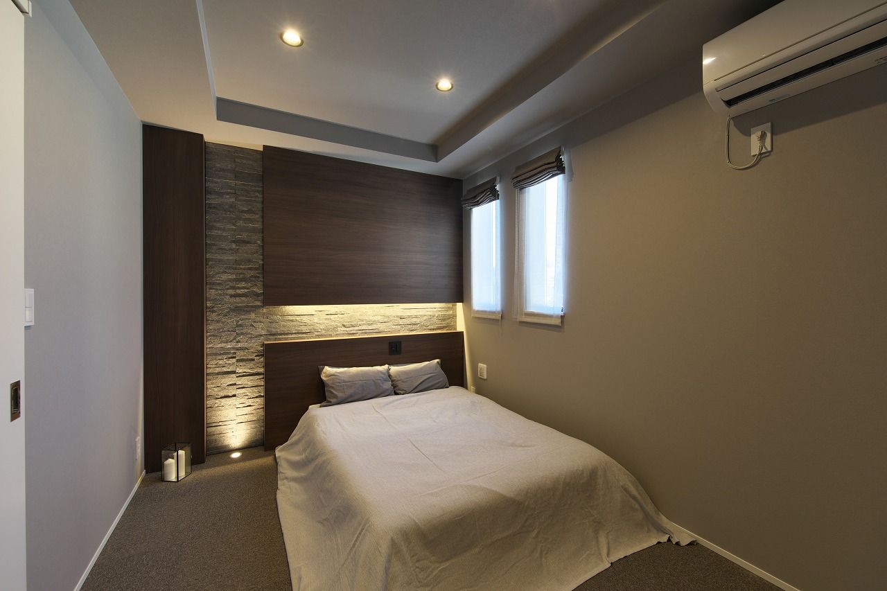 シブサワスタイル リゾートモダンな雰囲気漂う、高級感と洗練感が漂う二世帯住宅の建築実例画像10