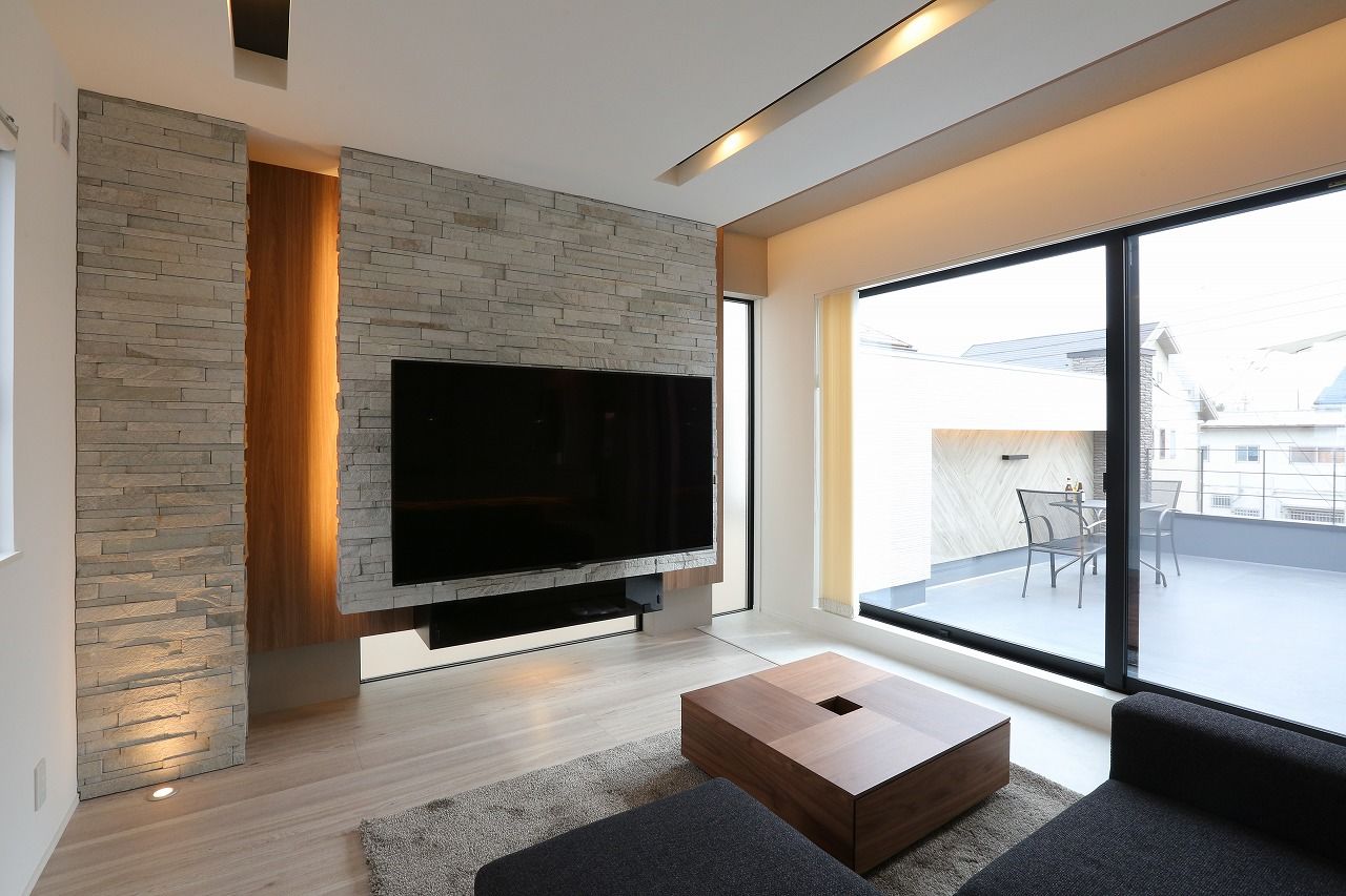 シブサワスタイル 【本体価格2700～2799万円／佐野市／47坪】ブラックアクセントが効いた、モダンガレージハウスの建築実例画像2