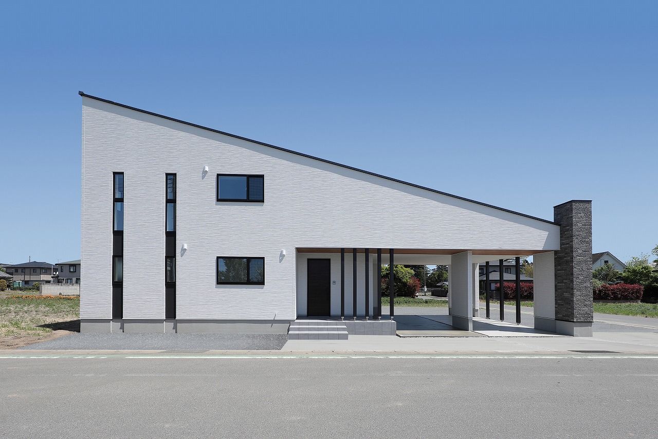 シブサワスタイル 【本体価格2800～2899万円】360°をフルに使って表現。敷地を活かしてリゾートスローライフを愉しむ、ナチュラルモダンの建築実例画像1