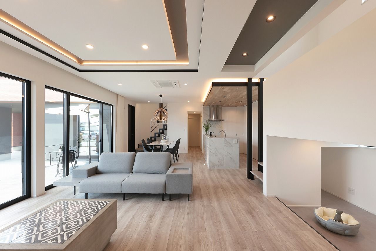 シブサワスタイル 【本体価格3400～3499万円】アウトラインバランスと水平ラインが美しい、モダンリゾートハウスの建築実例画像5