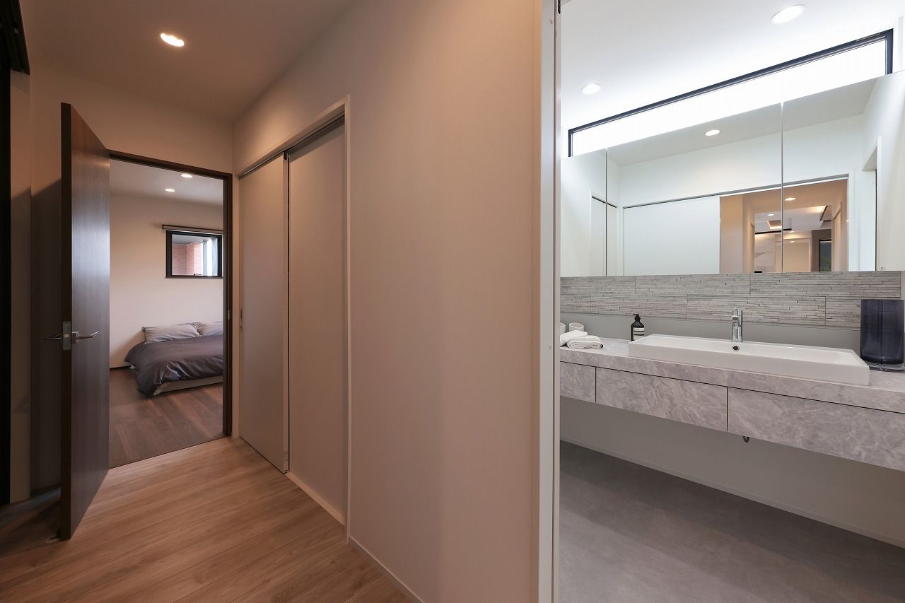 シブサワスタイル 【本体価格3400～3499万円】アウトラインバランスと水平ラインが美しい、モダンリゾートハウスの建築実例画像8